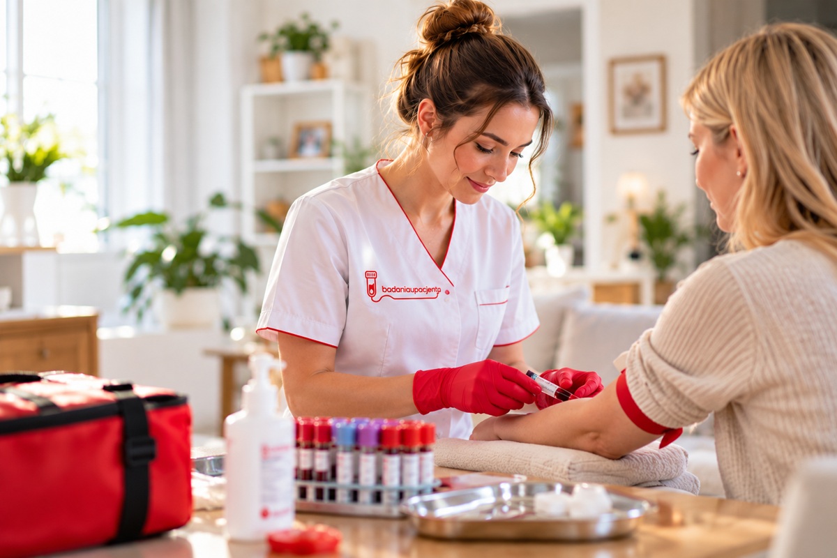 Badania laboratoryjne z dojazdem do domu – FAQ
